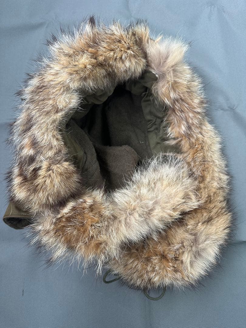 M-51 モッズコート用フード　白ラベル