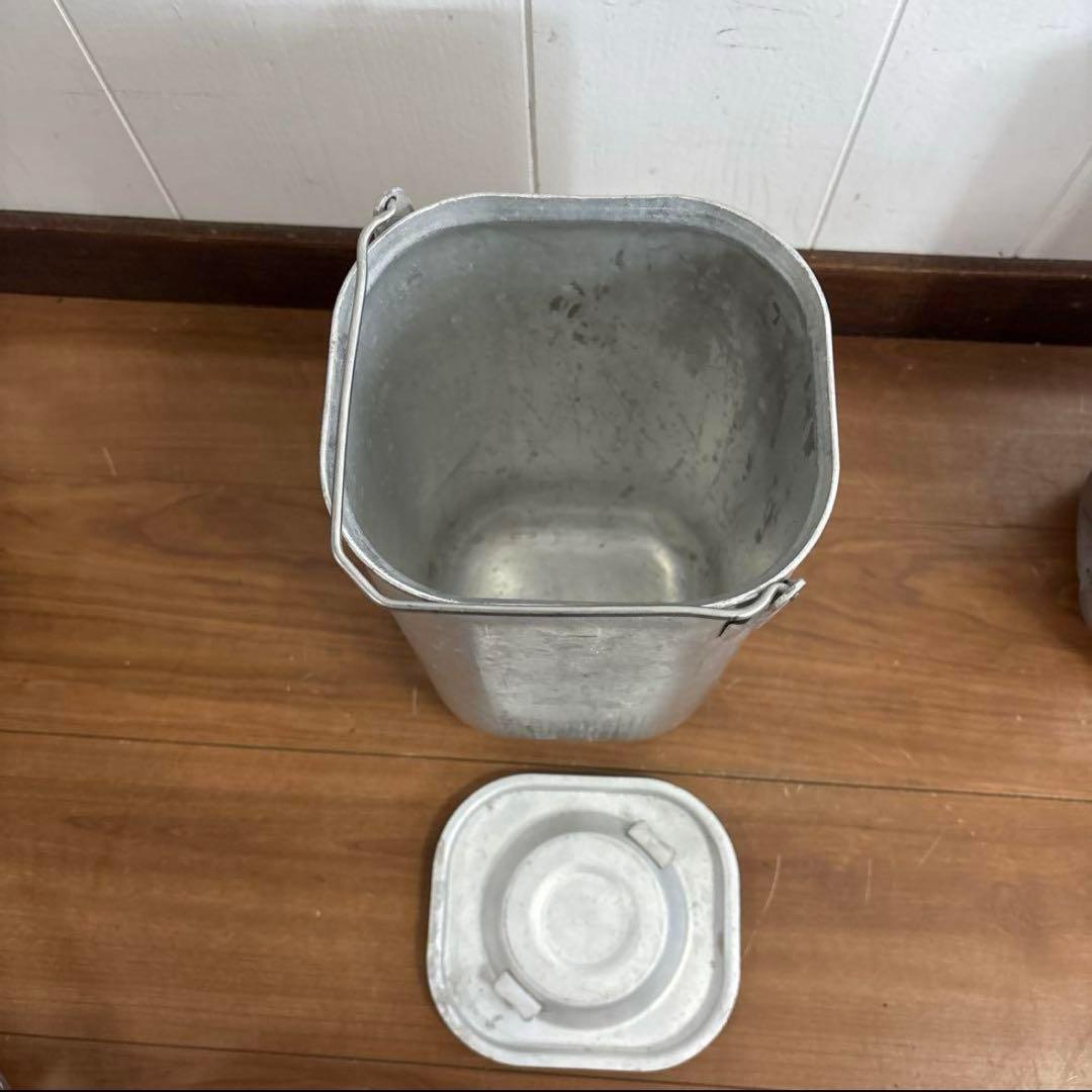 米軍　実物　フードコンテナ　アルミかケース　3個セット　送料無料