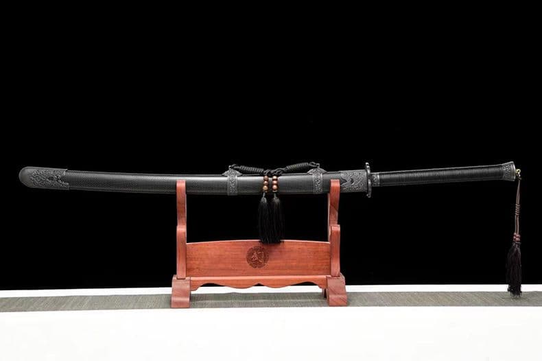 刺繍春刀ロングタイプ『刺繍春刀-千機変』古兵器 武具  日本刀 模造刀 居合刀