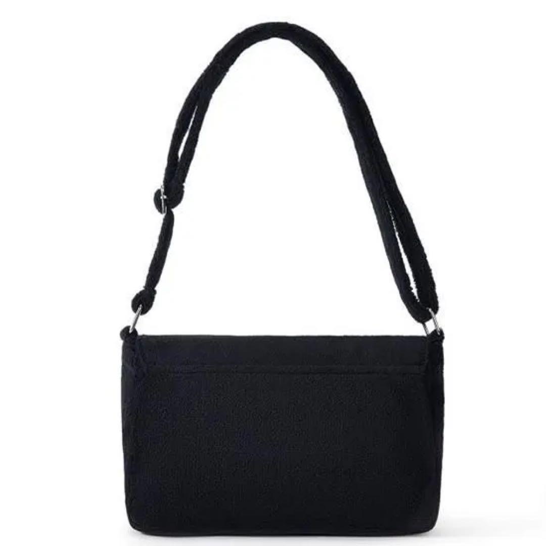 CHANEL シャネル ミニバッグ ポーチ コーヒーブラウン×ホワイトロゴ