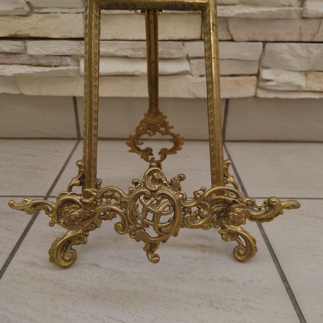 イタリア真鍮イーゼル特大