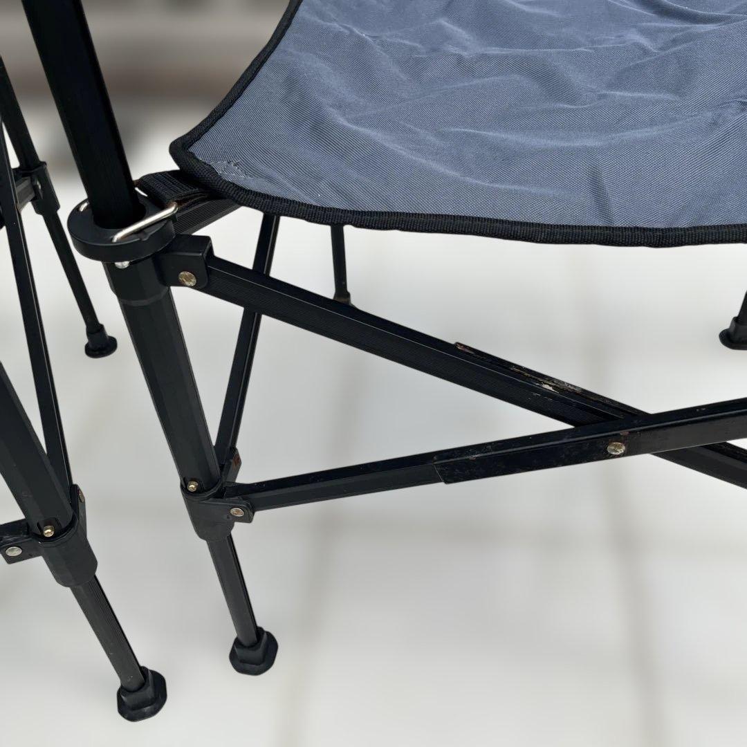 Coleman ツーウェイキャプテンチェア 2脚セット 折りたたみ グレー