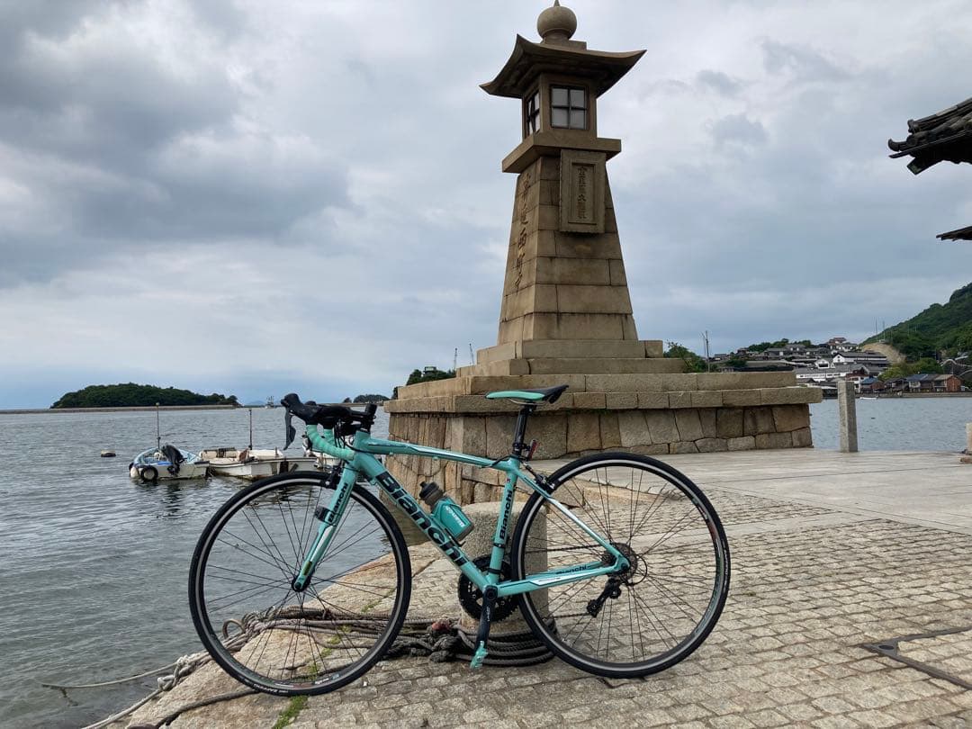 Bianchi ビアニローネ7 ヘルメット ビンディングシューズ付き