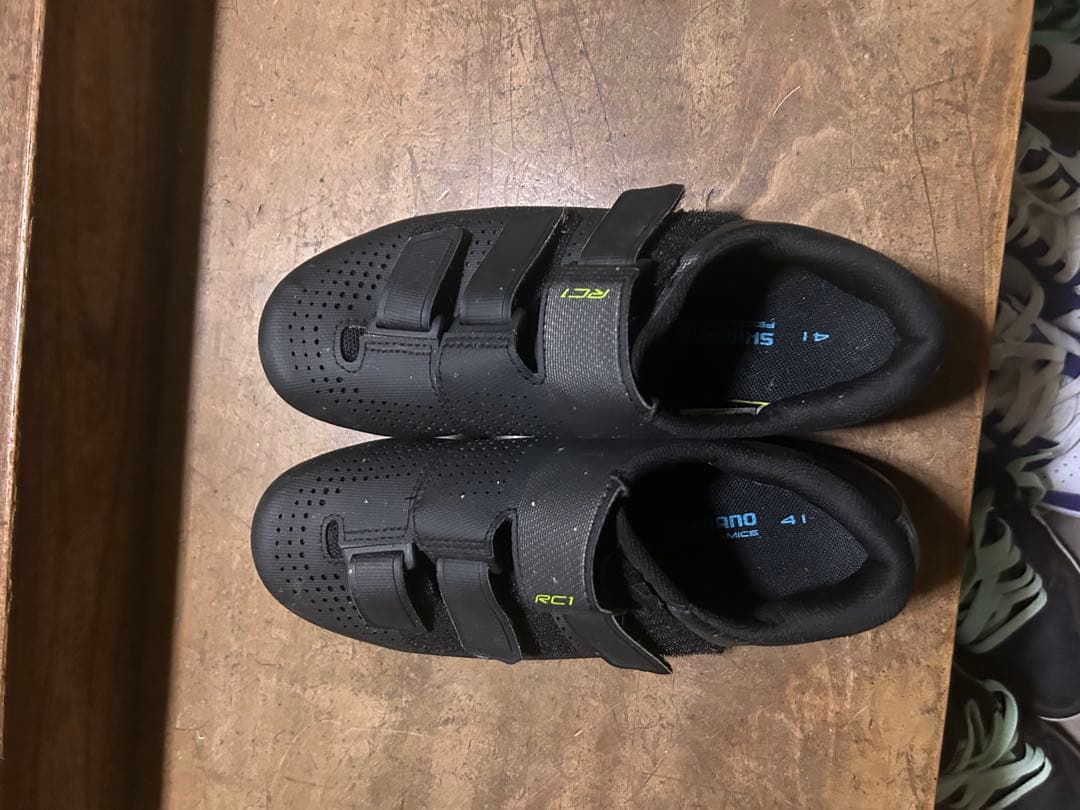 Bianchi ビアニローネ7 ヘルメット ビンディングシューズ付き