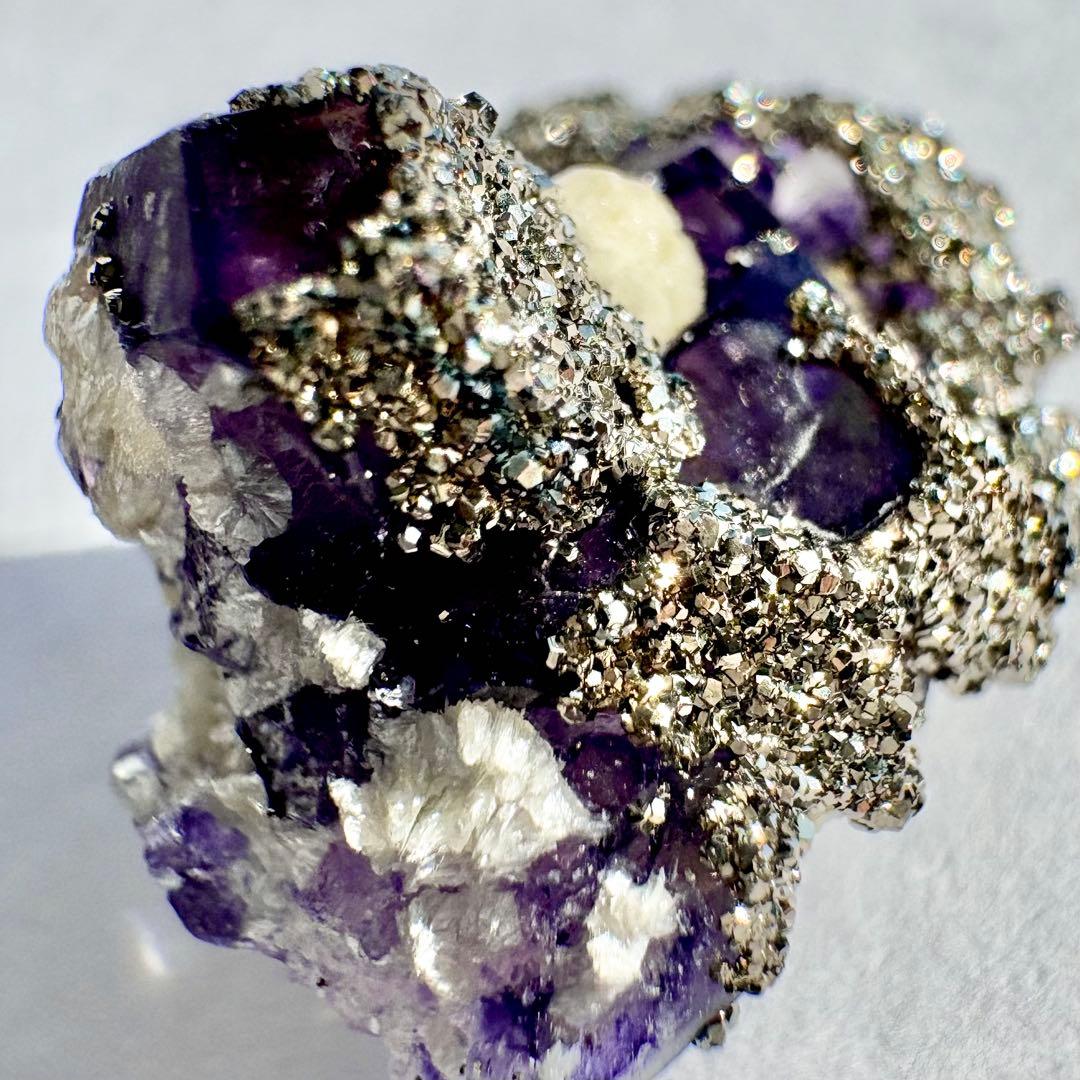 548 中国 内モンゴル産 フローライト&パイライト