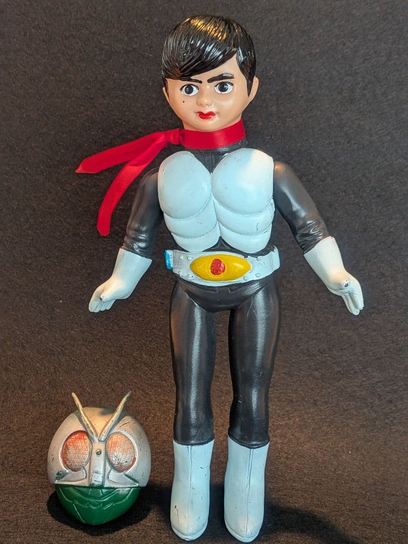 仮面ライダー　面取れ　無版権パチ　当時物