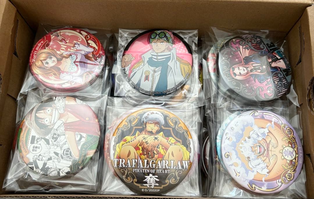 ワンピース 輩缶バッジ 65点セット