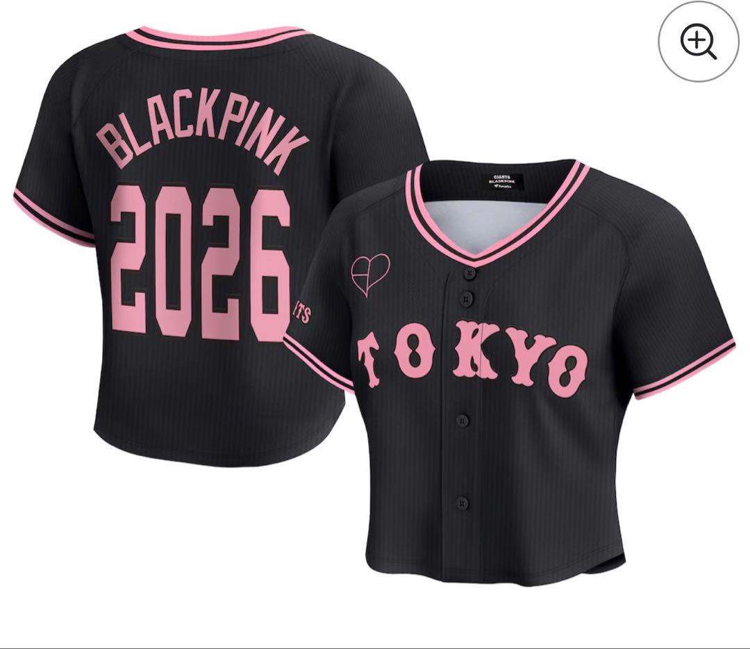 読売ジャイアンツ×BLACKPINK ユニフォーム クロップド M