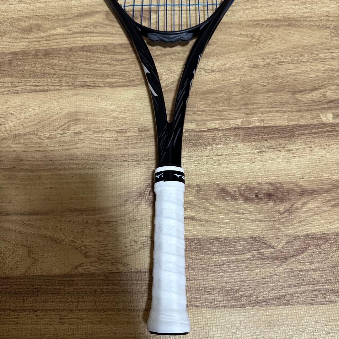 軟式テニスラケット 黒