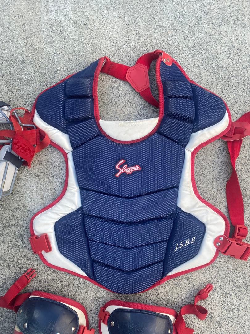 久保田スラッガー軟式用キャッチャー防具