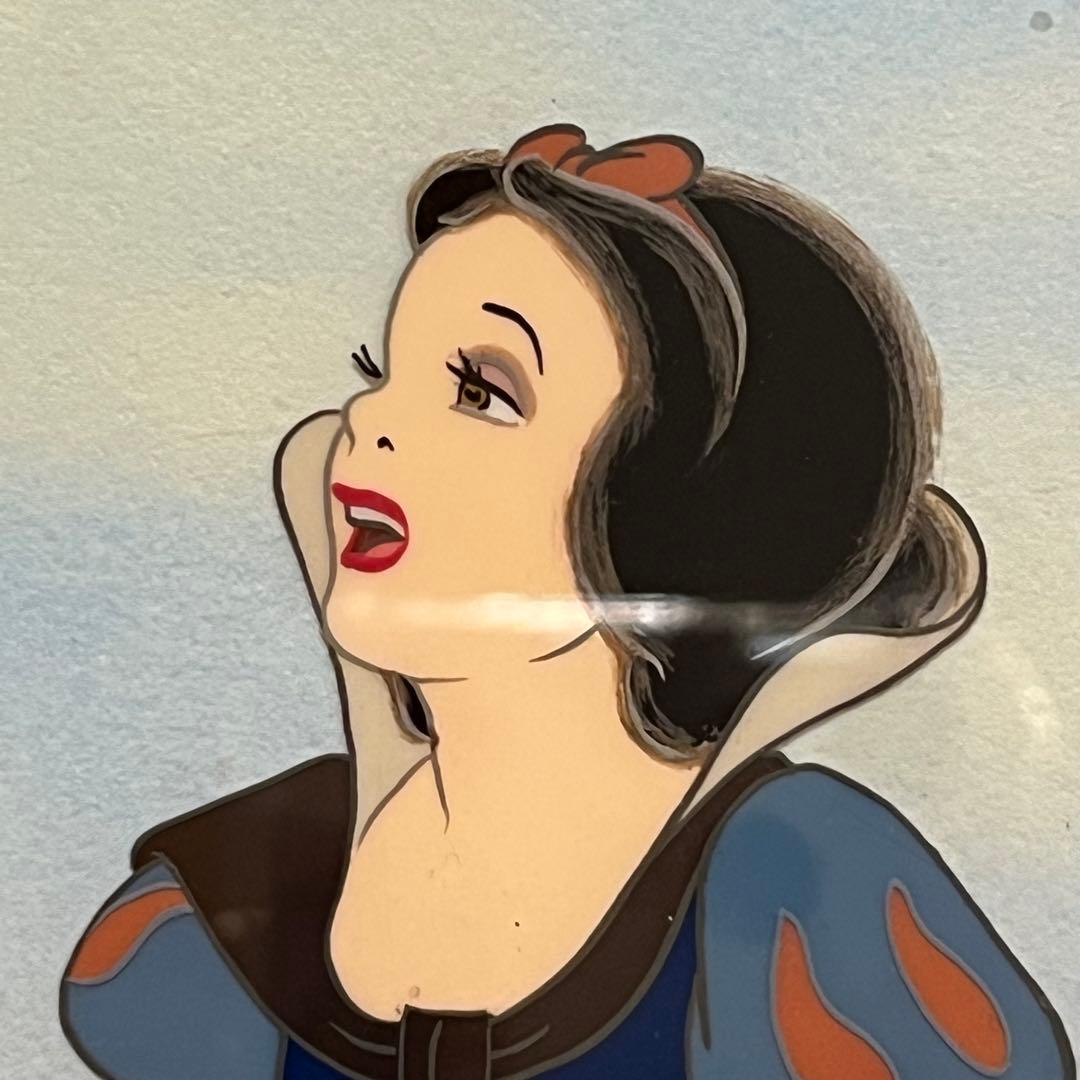 本物　限定　250枚　白雪姫　生セル画　ディズニー　アニメーター　美品　絵画