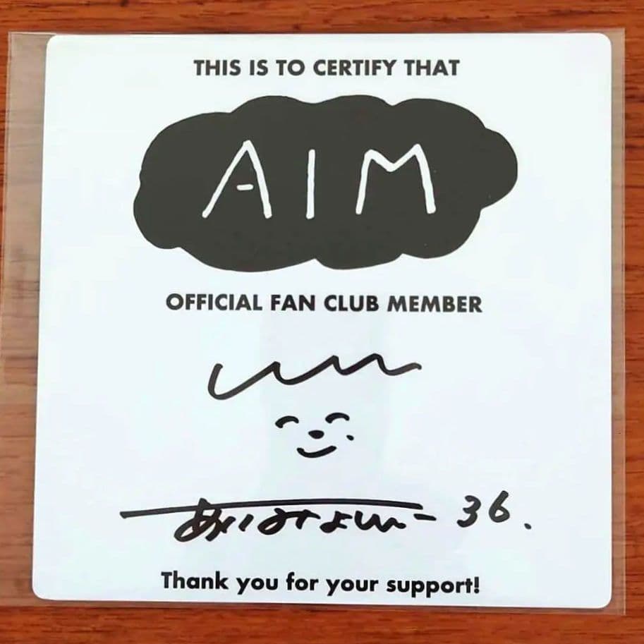 あいみょん　直筆サイン