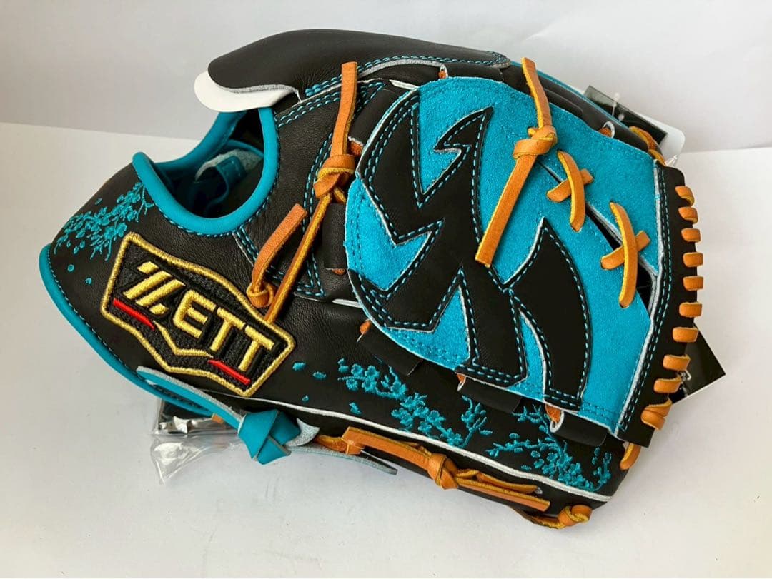 プロステイタス　投手　限定　桜刺繍　グローブ　ゼット　軟式