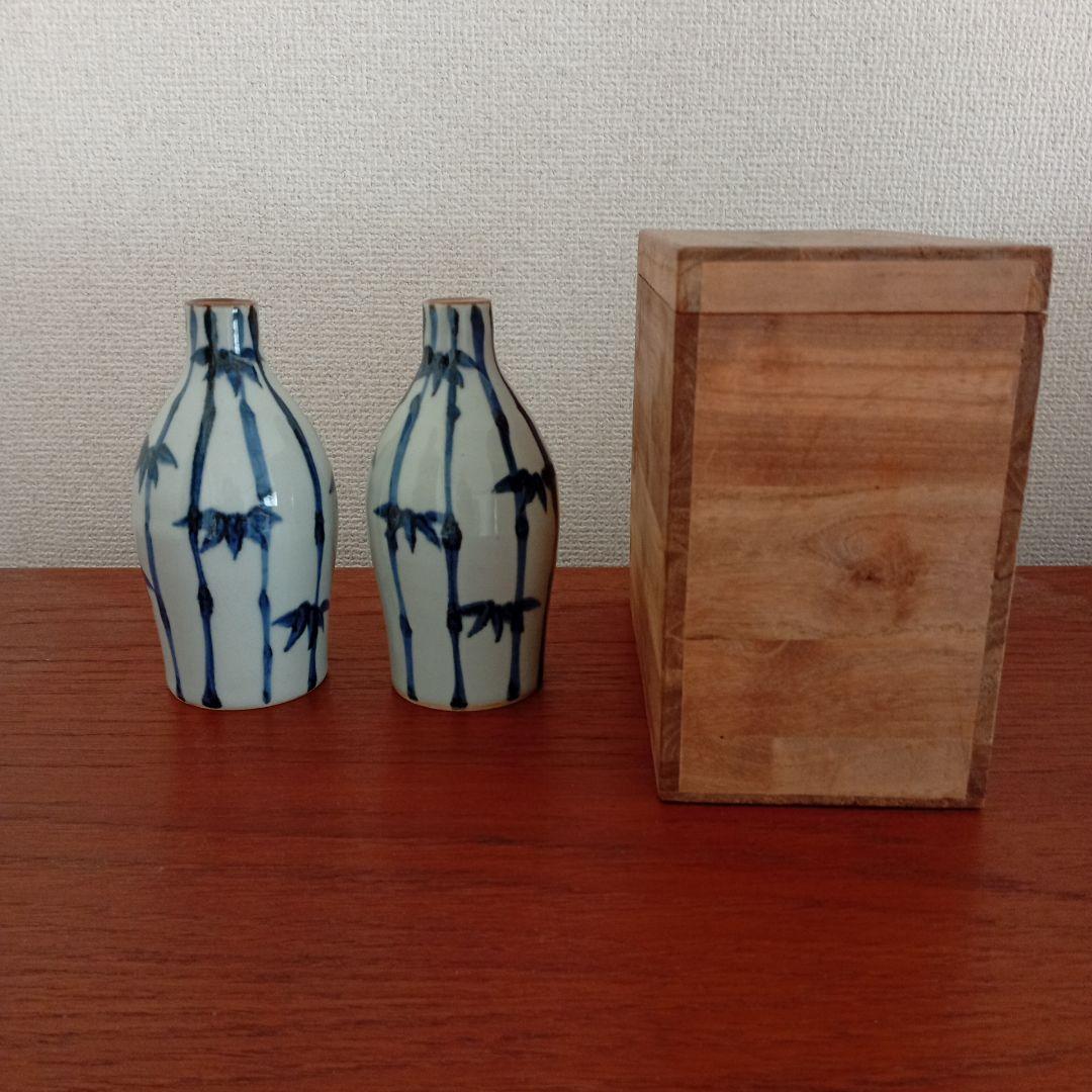 加藤幸兵衛（加藤福寿）　竹林文　徳利　（魯山人、古伊万里、李朝、古唐津）