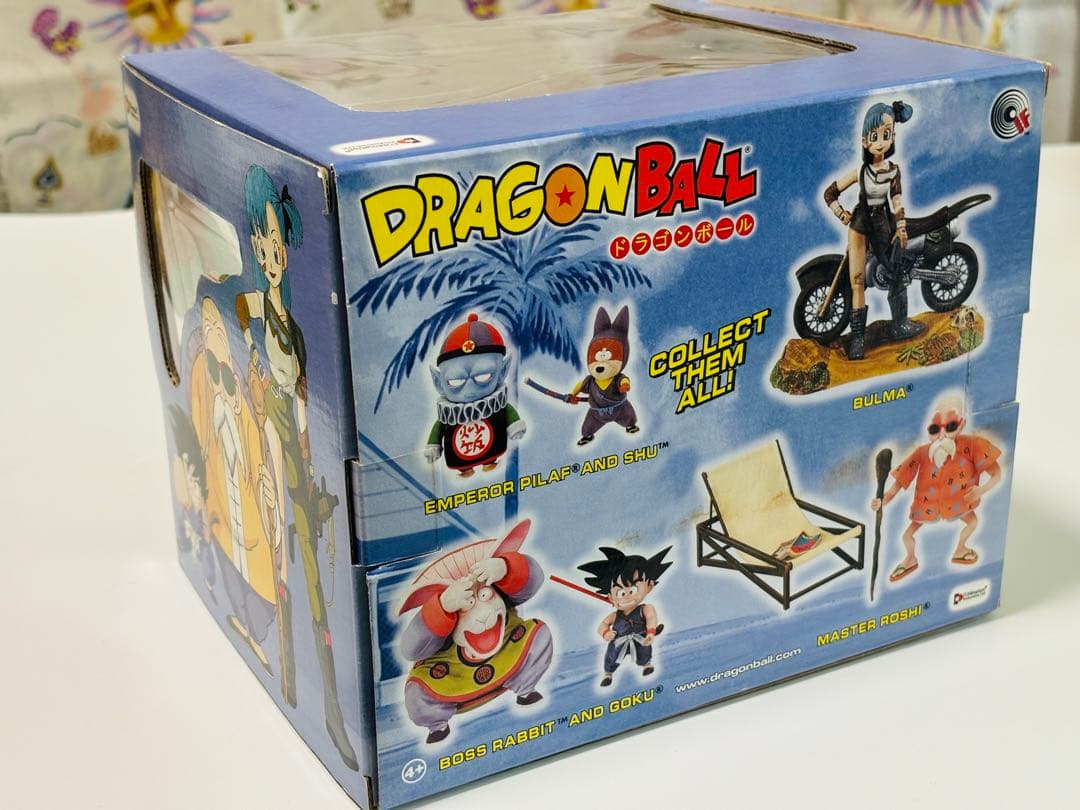 ドラゴンボール　悟空　兎人参化　ブルマ　ピラシュウ　フィギュア