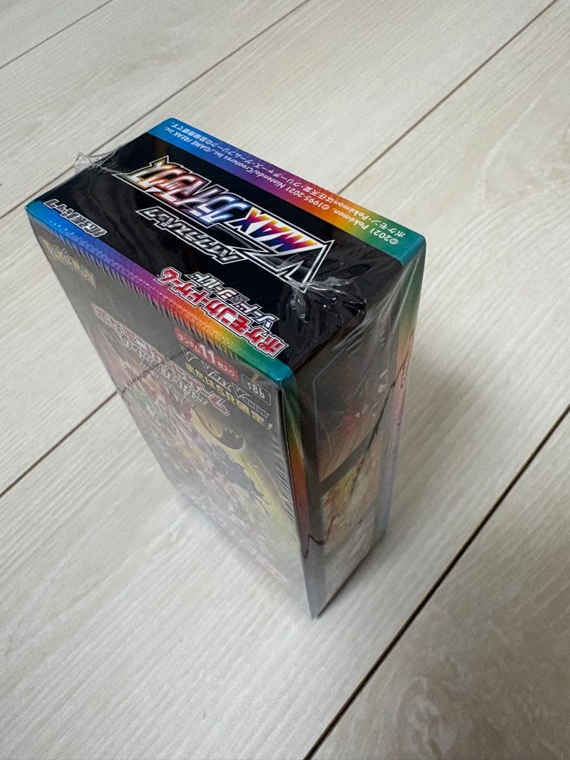 高騰中　ポケモンカード VMAXクライマックス 新品未開封 BOX シュリンク付