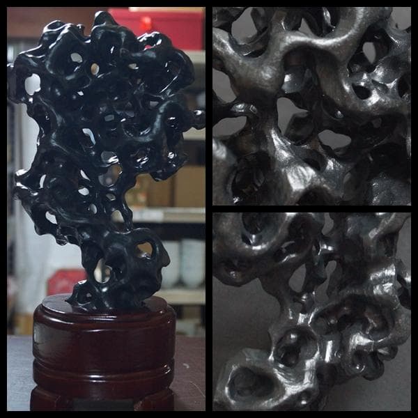 唐物 太湖石 自然体観賞石 水石 盆石 飾石 鑑賞石 茶室飾 美しい姿