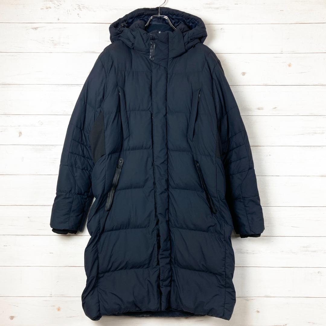 アディダス　フルジップコート　ロング丈スリーストライプス　黒　100　280