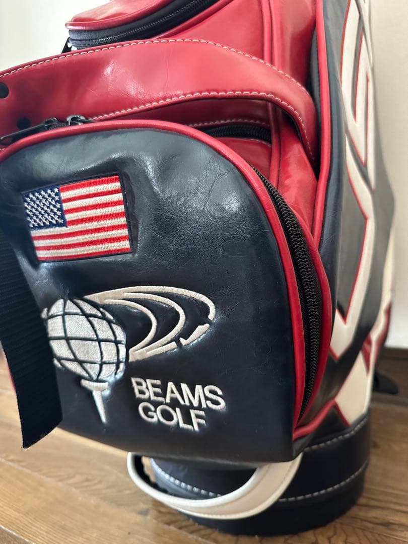 ビームスゴルフ ベルディング キャディバッグ 全米代表モデル ライダーカップ