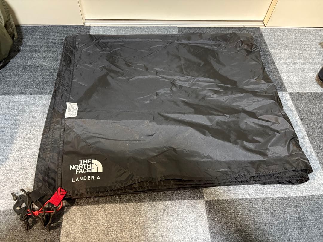 THE NORTH FACE LANDER 4 テント　グラウンドシート付き