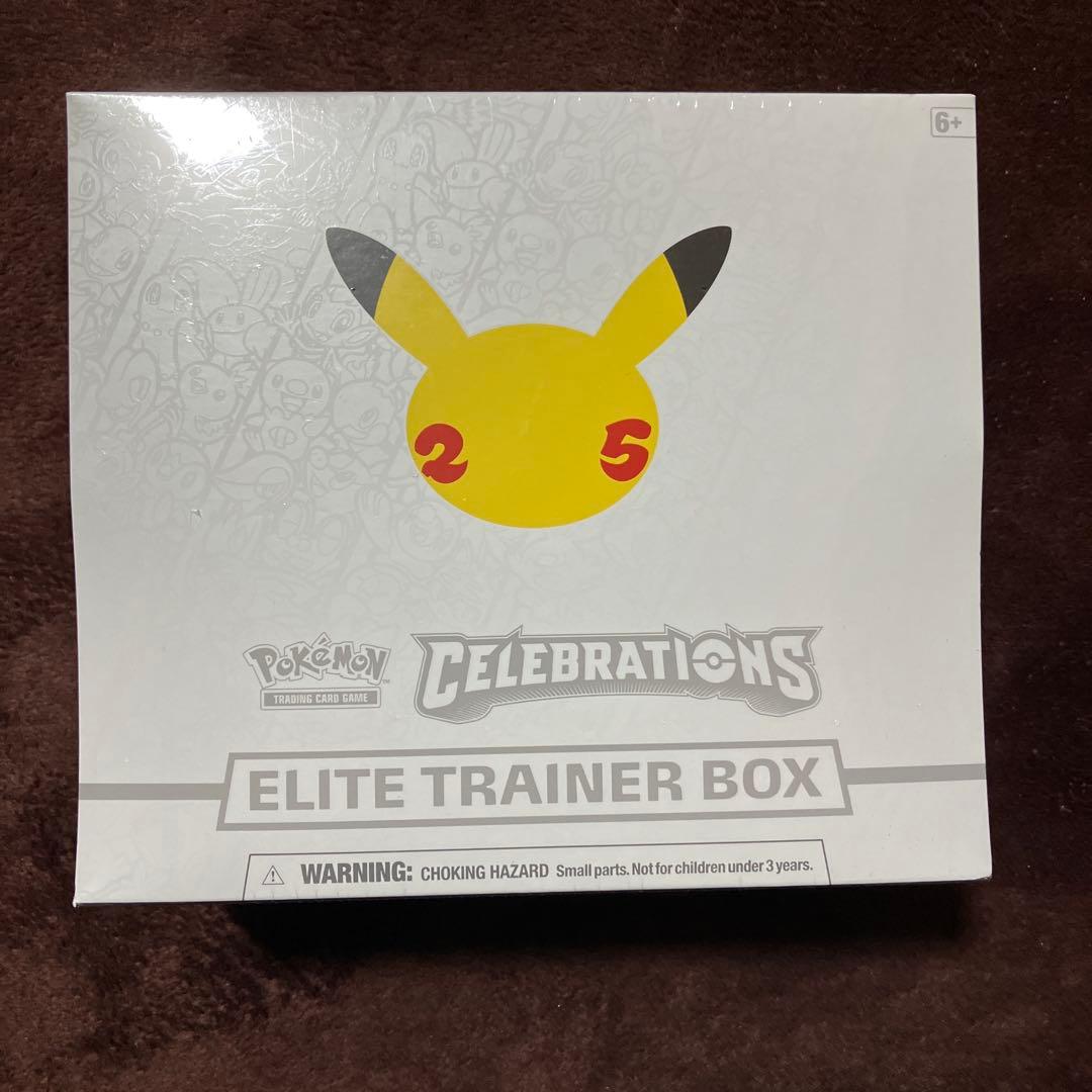 25th Celebrations Elite trainer box 海外版
