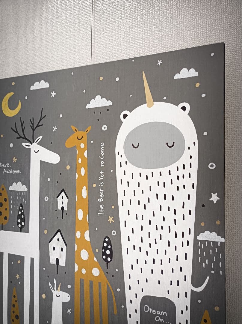 ✿月野乃亜 Unique F15／652×530mm 現代アート26 EM#05