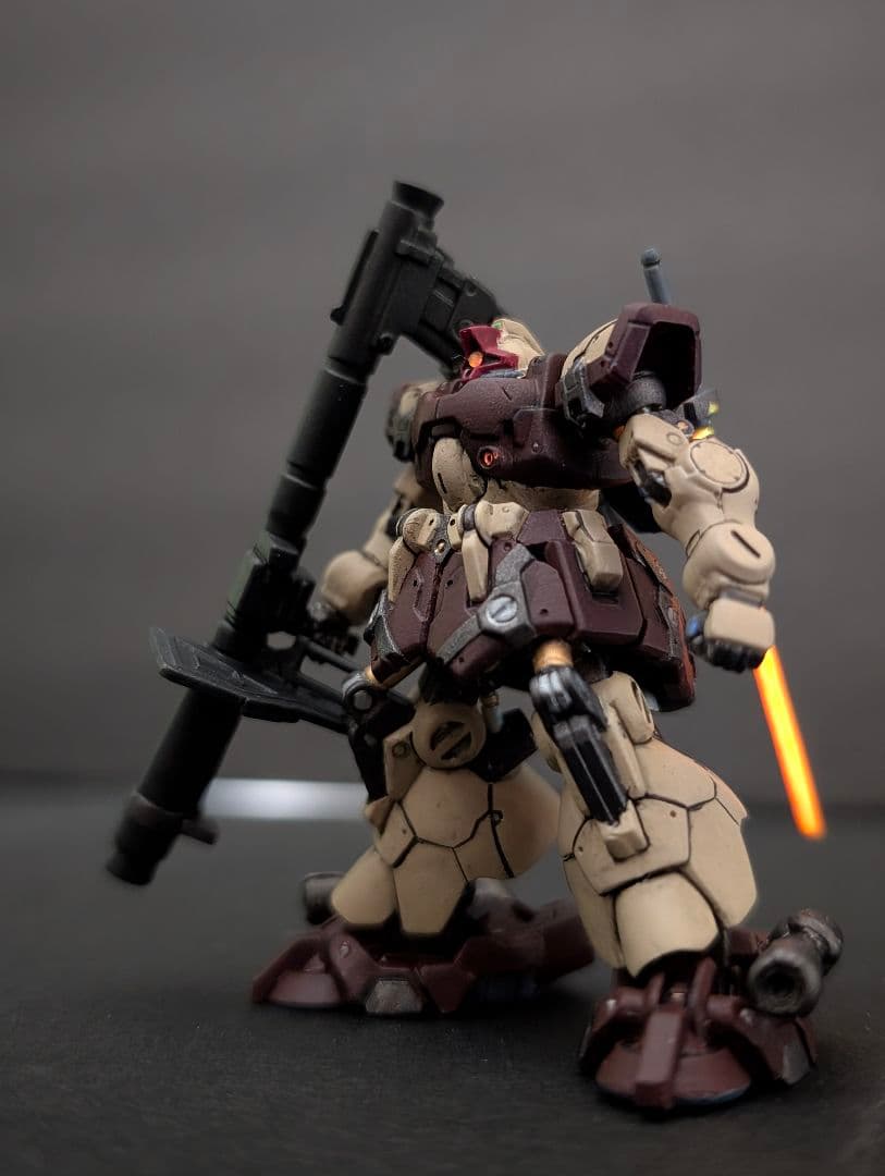 ガンダムアーティファクト ドムトローペン 完成品 全塗装 ガンプラ