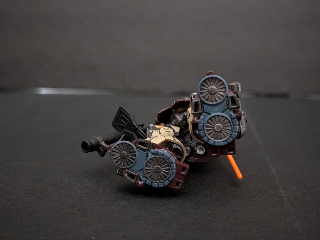 ガンダムアーティファクト ドムトローペン 完成品 全塗装 ガンプラ