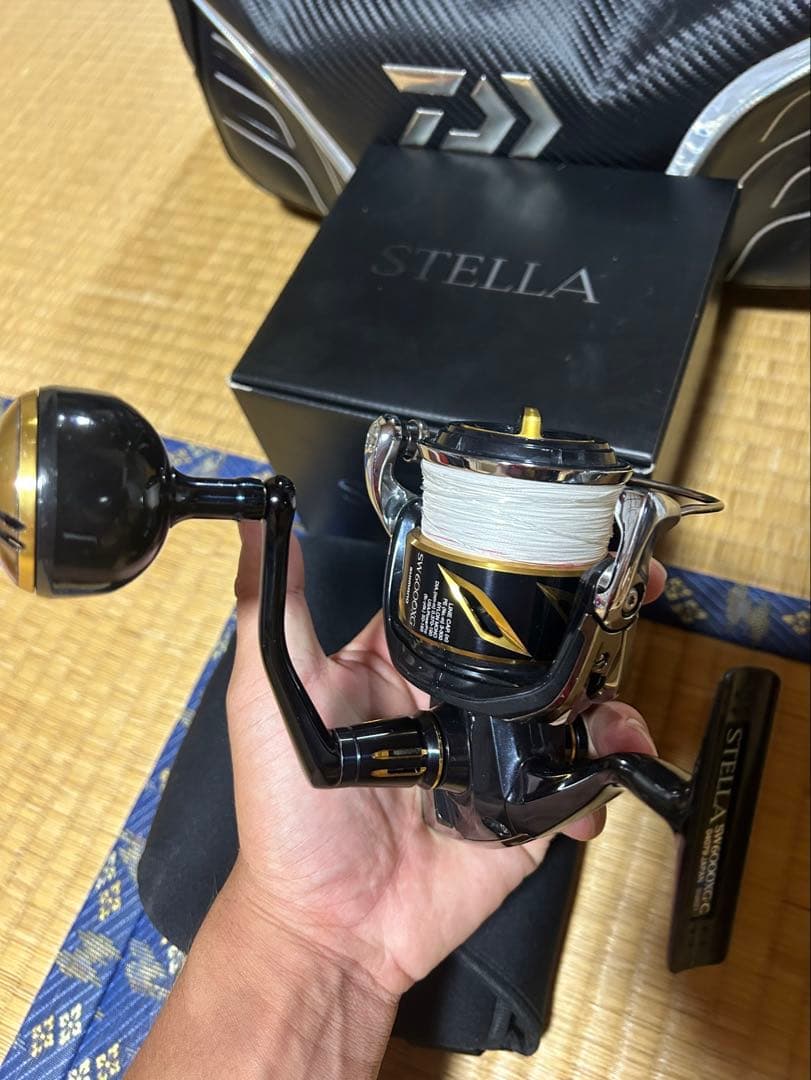 SHIMANO STELLA リール 黒金 収納ケース付き