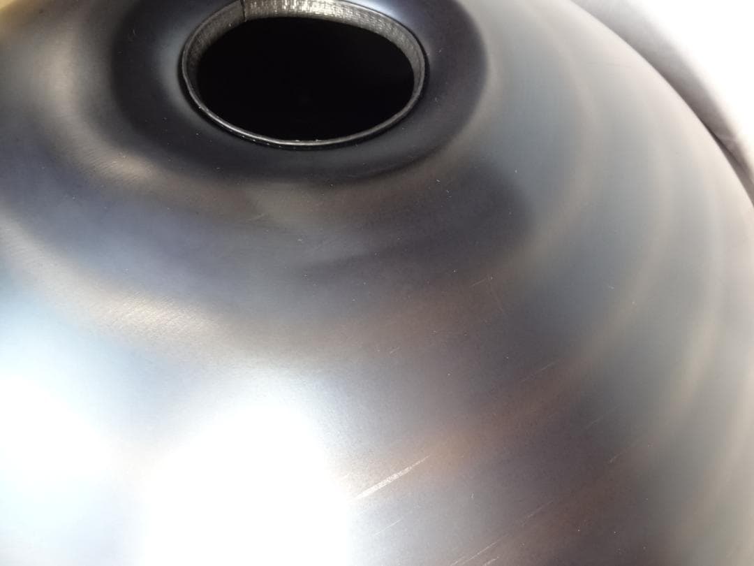 ハンドパン Ｄマイナー 9音 中華製 練習用に♪ ステンレス HANDPAN