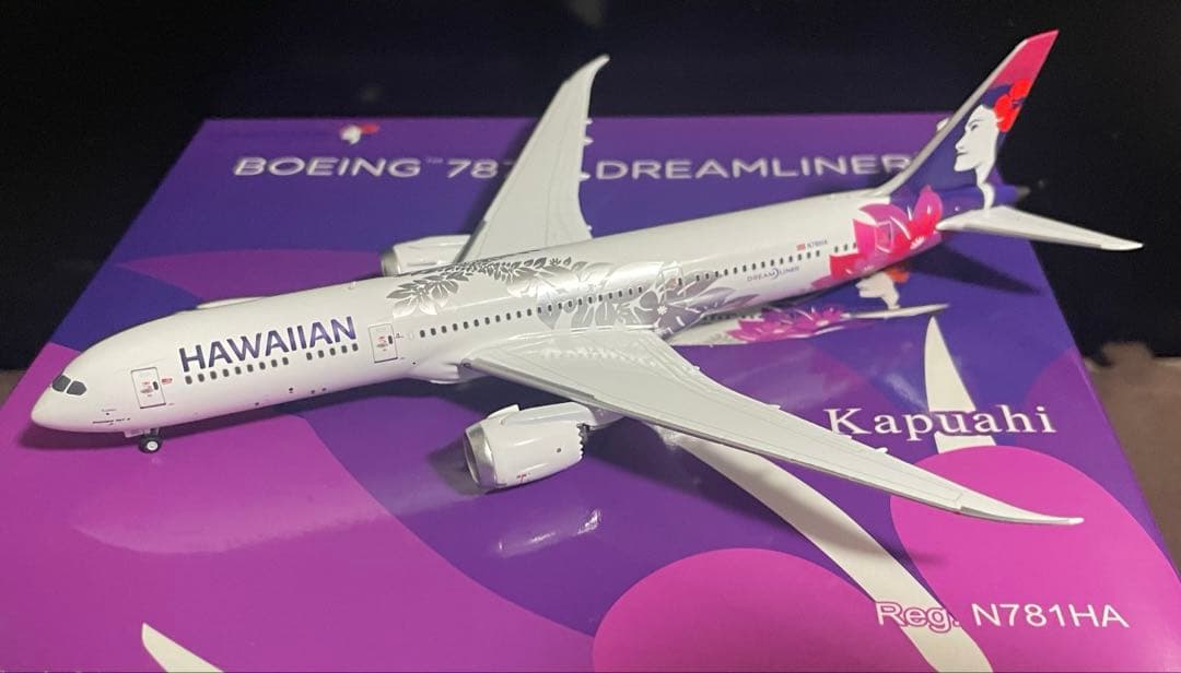 ハワイアン航空 B787-9 1/400 飛行機模型