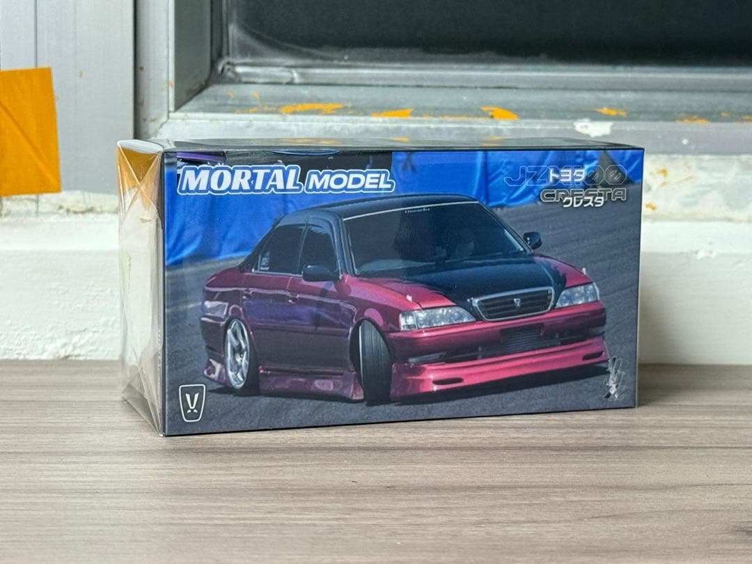 Mortal 1/64 JZX100 Cresta 限定版　赤