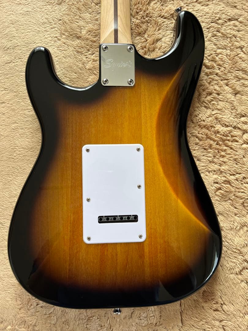 【調整済】squier fender スクワイア　ストラト　エレキギター　美品
