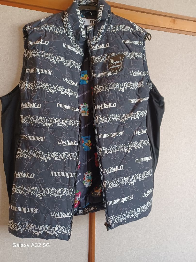 Munsingwear × ラファエル ランフランコ ゴルフウェア 中綿 ベスト