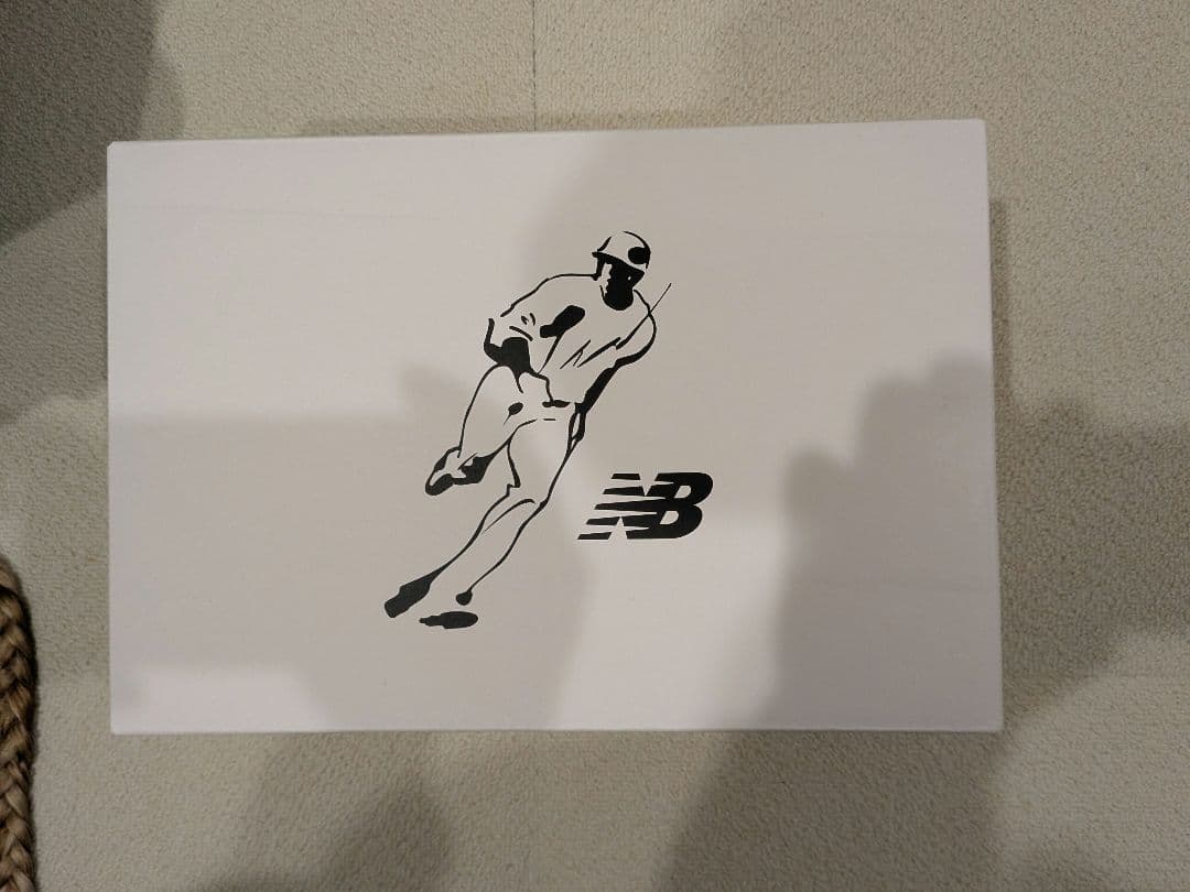 ア*ン様 New Balance S01 スニーカー ホワイト/ゴールド 大谷翔