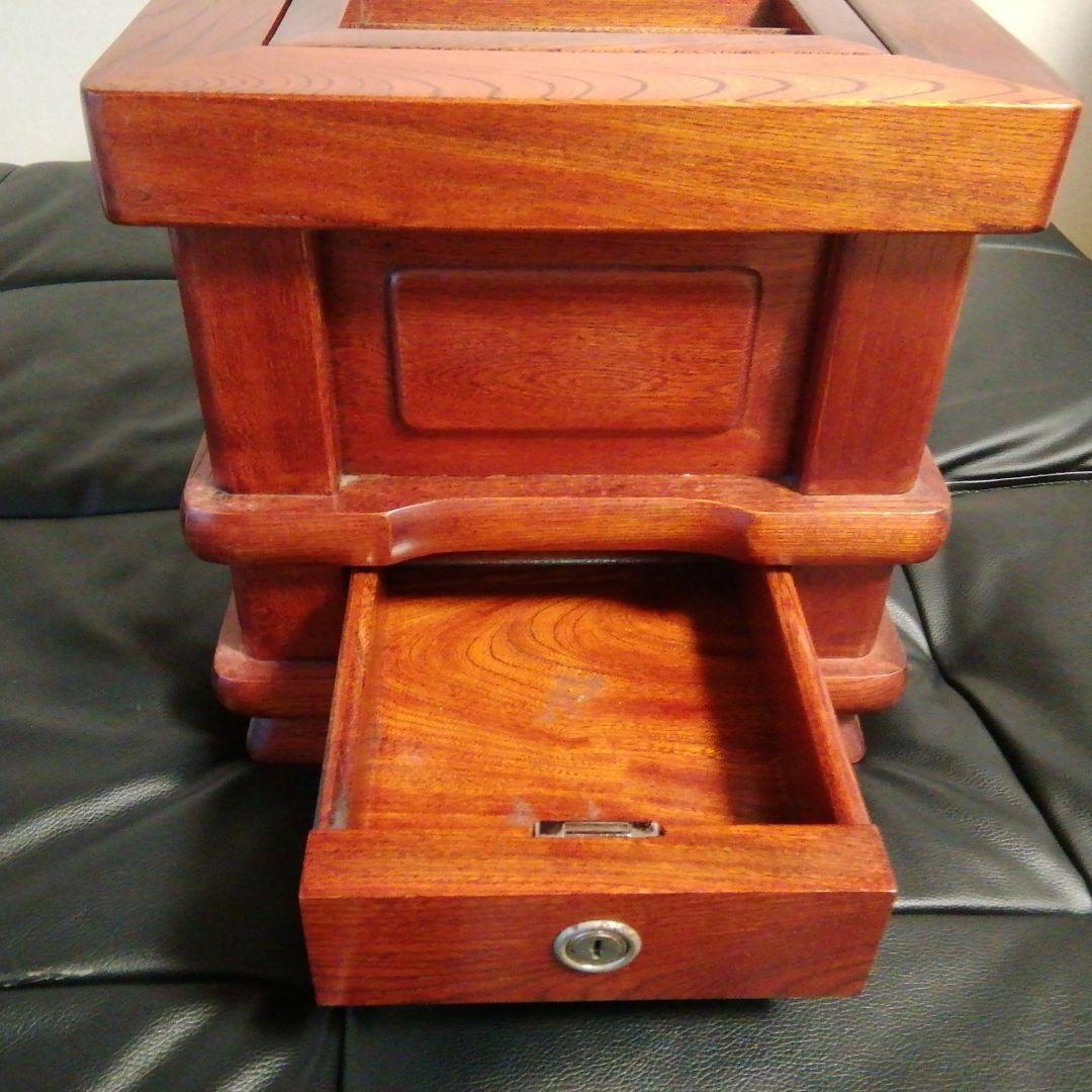 賽銭箱　欅(けやき)