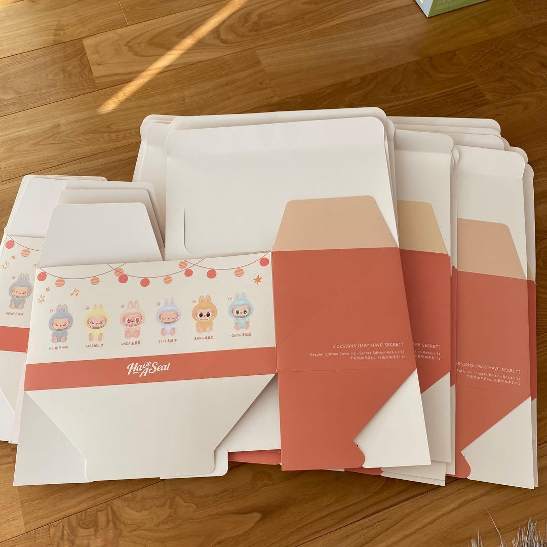 【空箱】Labubu Have a Seat アソートボックス 26箱