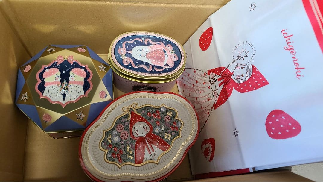 いちごの日　松風屋　マイネローレン　チョコレート菓子　4点おまとめ