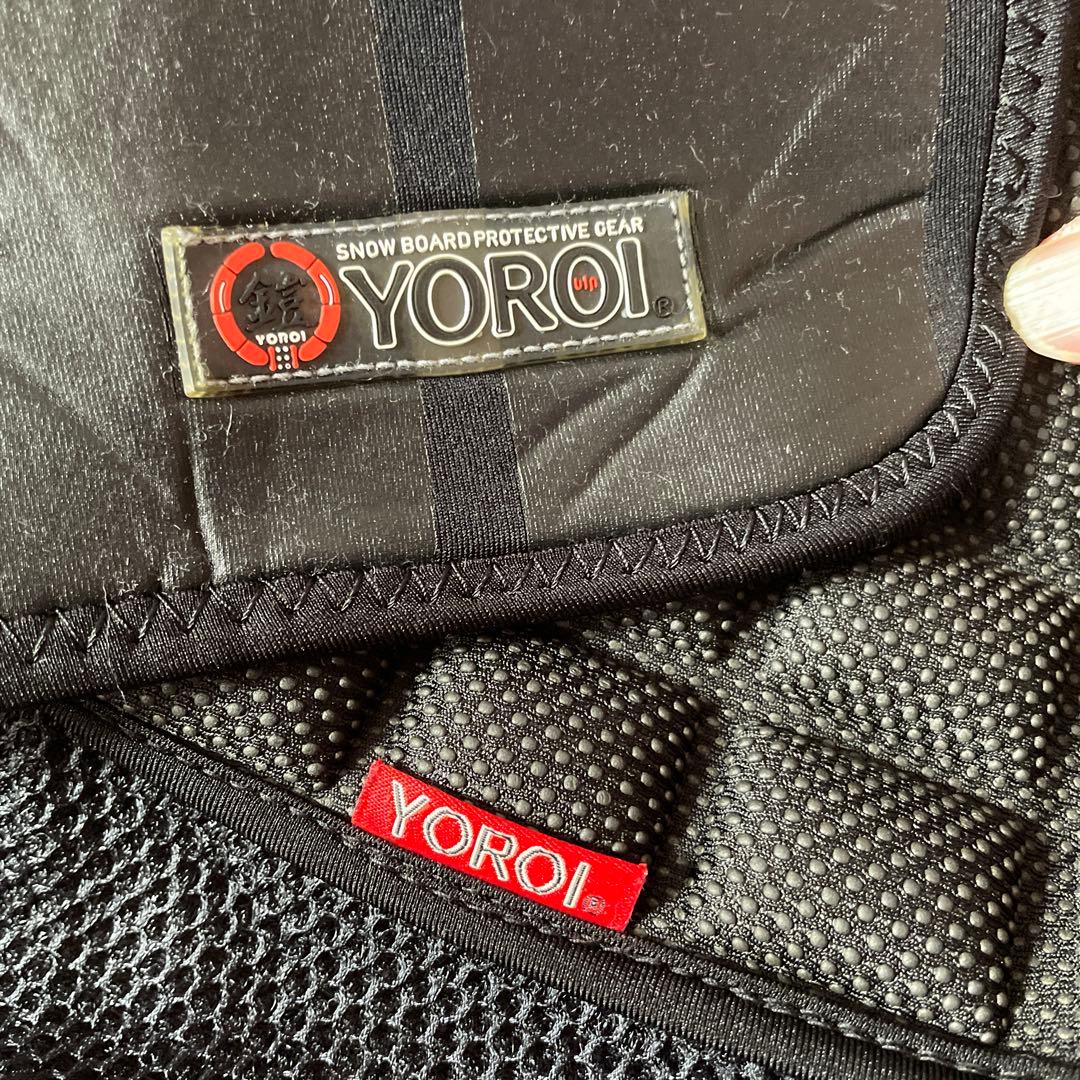 鎧 YOROI スキー スノーボード用プロテクター ブラック L