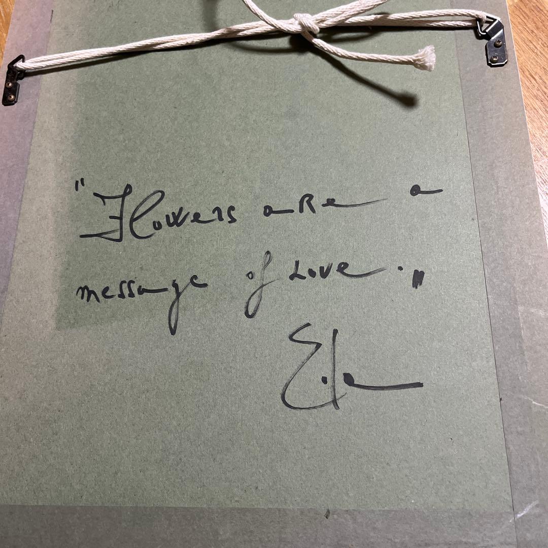 K48 イーダ ヴァリッキオ AP版　版画　☆裏面直筆サインあり　超希少品