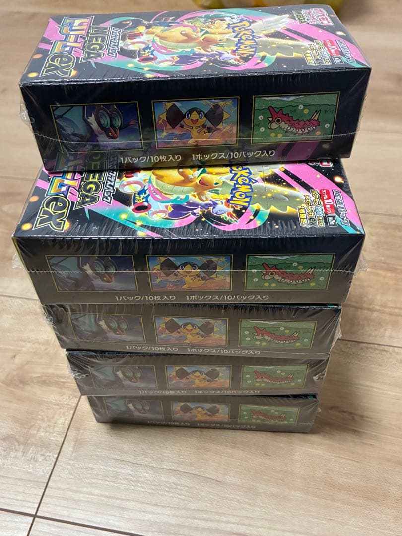 ポケモンカードゲーム MEGA ドリームEXシュリンク付き9個