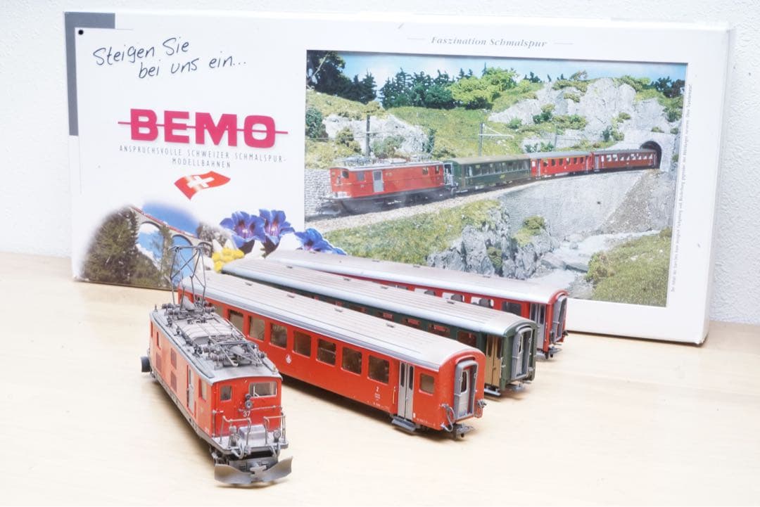 BEMO HOm 1/87.12mm Hge4/4旧氷河急行セット
