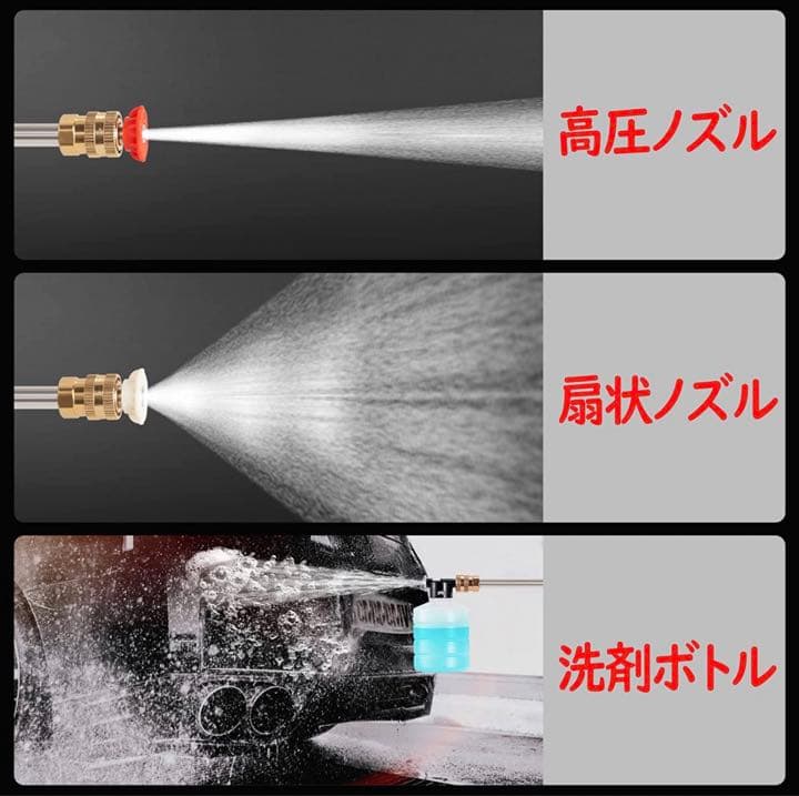 高圧洗浄機 18V 充電式 洗浄機 洗浄器 吐出圧力3~6Mpa マキタ 18V