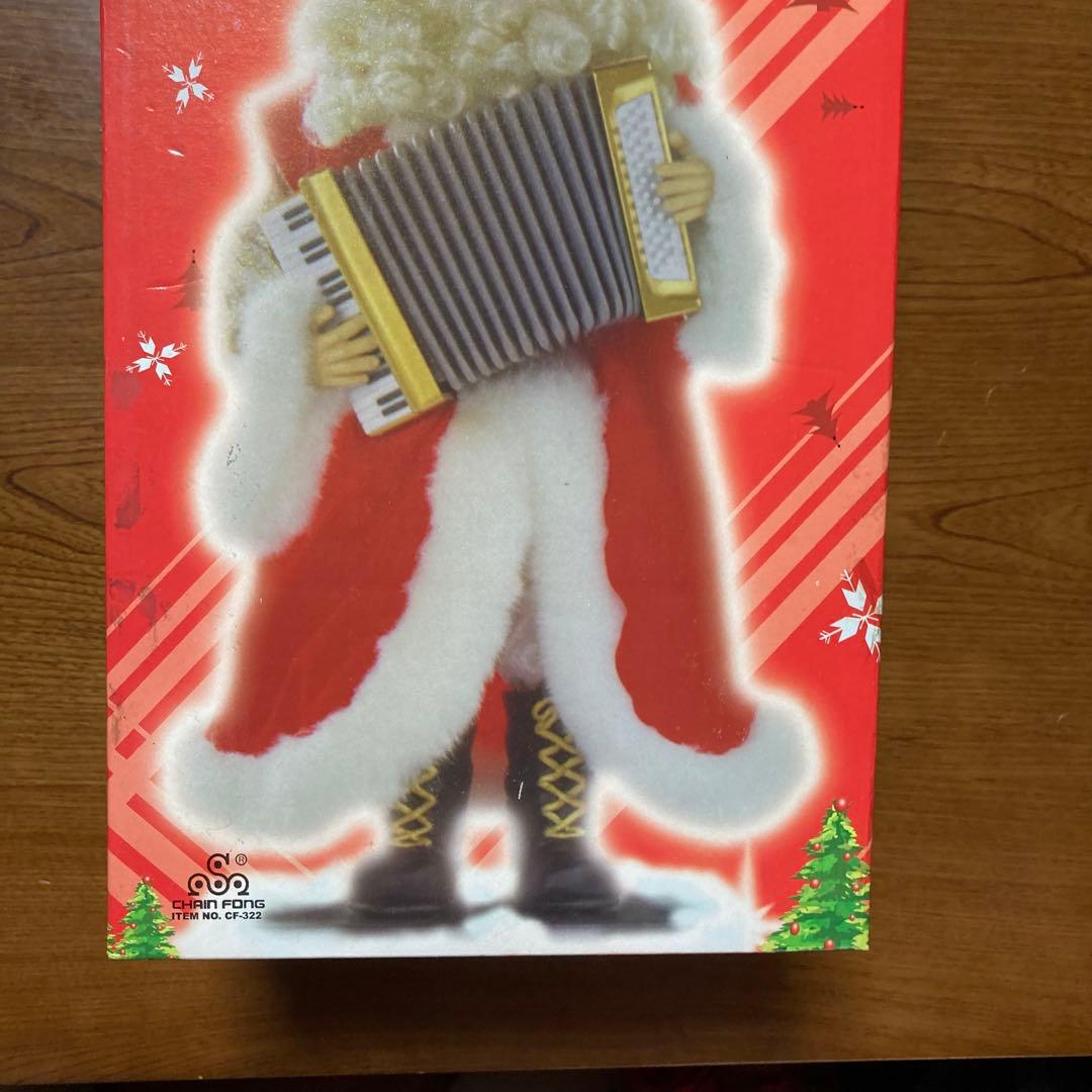 動作未確認　動く人形　ACCORDION　SANTA　アコーディオン　サンタ人形