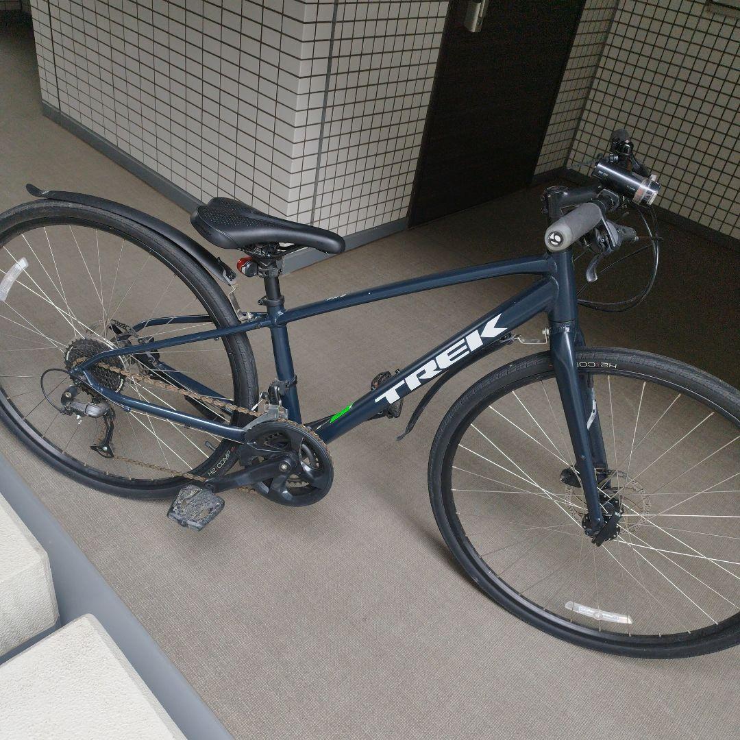 Trek FX 2 DISC XS クロスバイク ネイビー