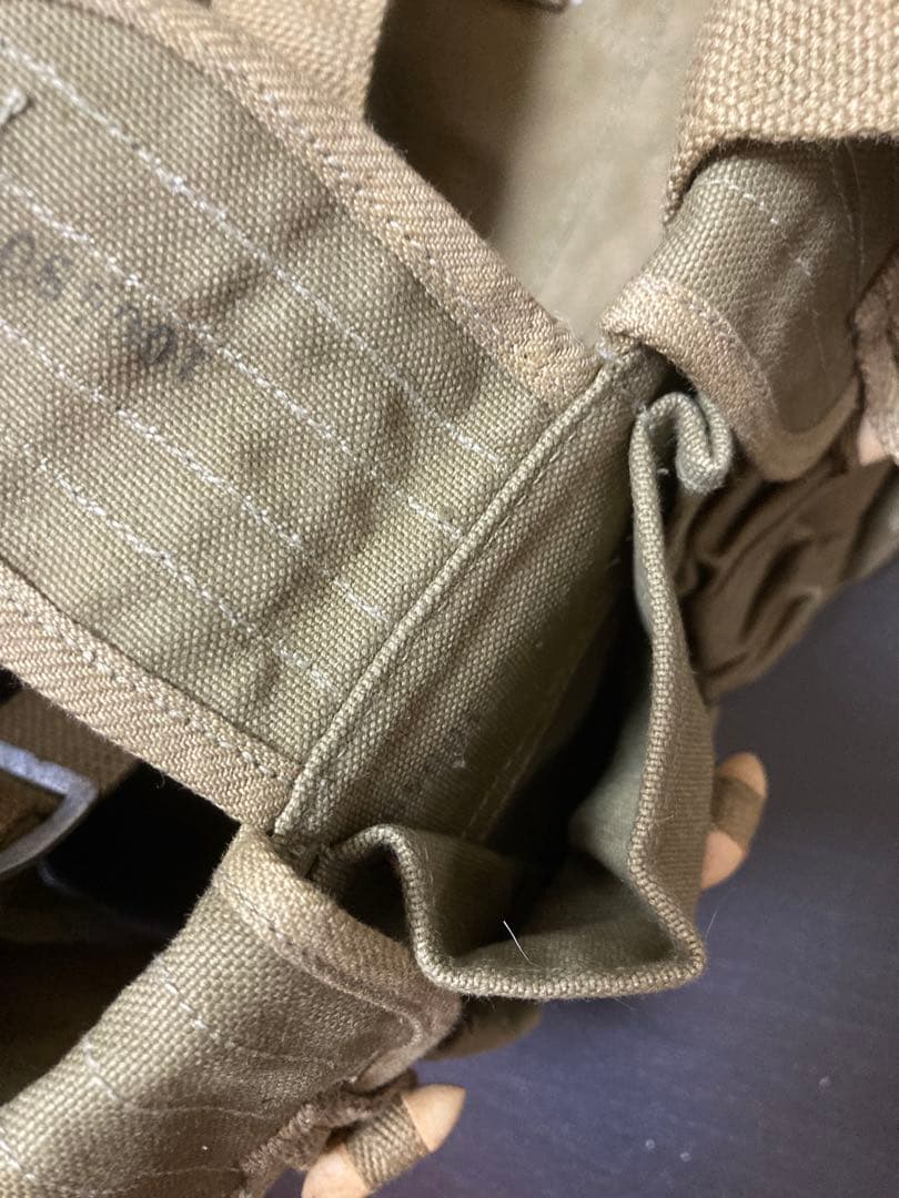 AK47用　マガジンポーチ　チェストリグ　中国軍　実物？　ナム戦