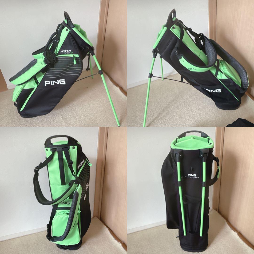 人気‼️【超美品】PING★ゴルフクラブセット★ジュニア用　キャディバック付