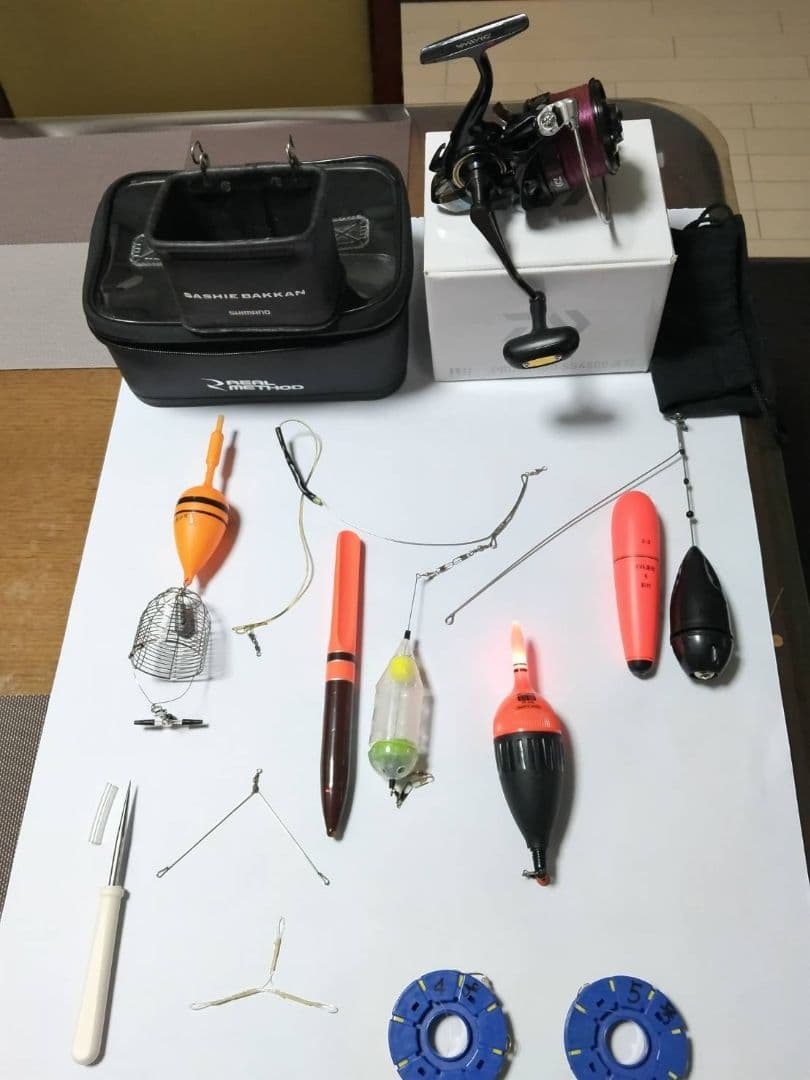 ダイワプロカーゴSS4500遠投 & 遠投ウキ・カゴ