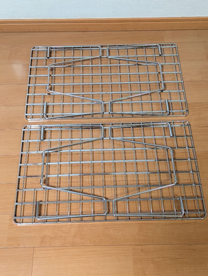 【廃盤】ユニフレーム フィールドラック（シルバー）とステンレス天板