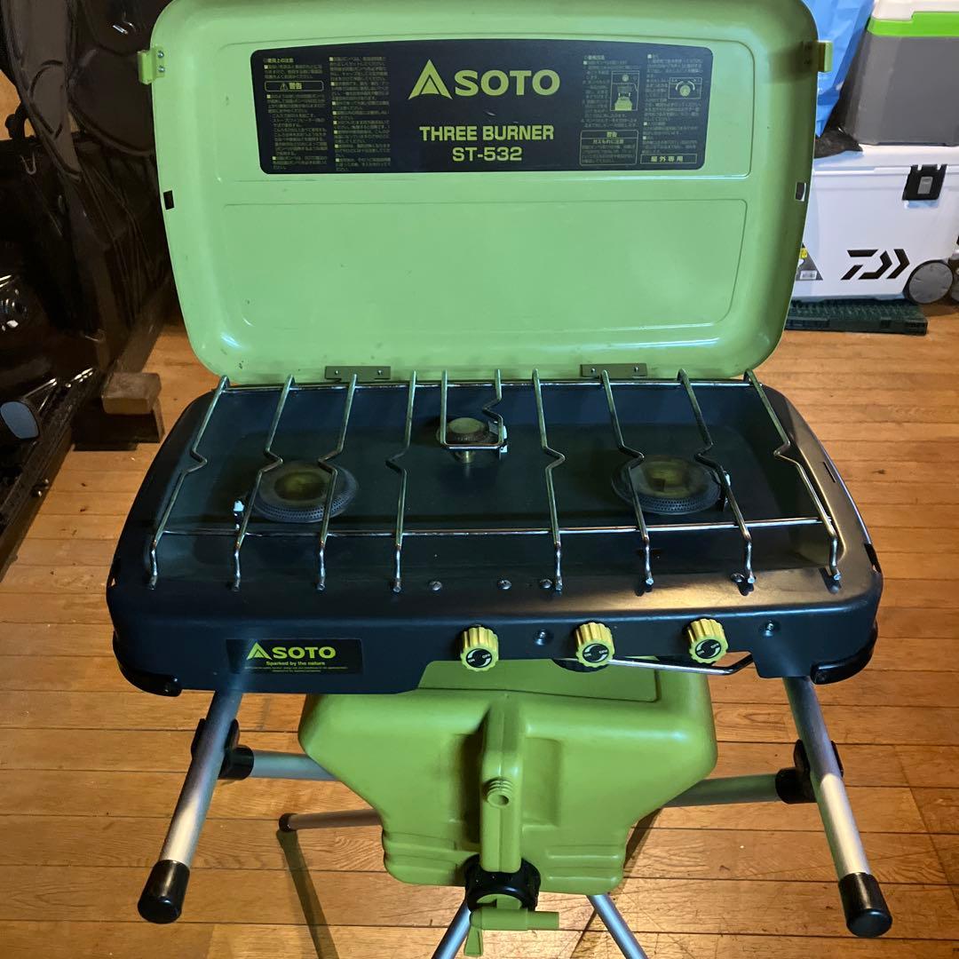ASOTO 3バーナー ST-532 おまけ付き